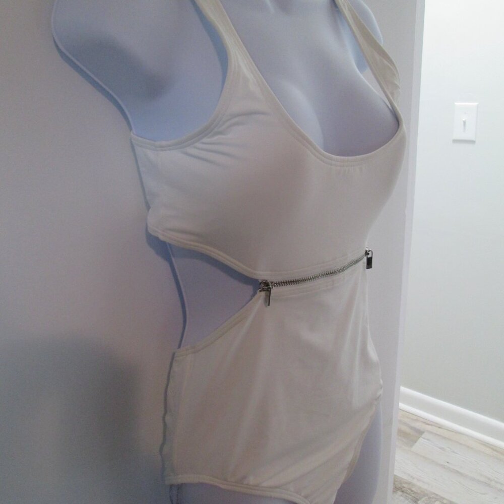 MICHAEL Michael Kors White Cutout Swimsuit - Picture 5 of 12